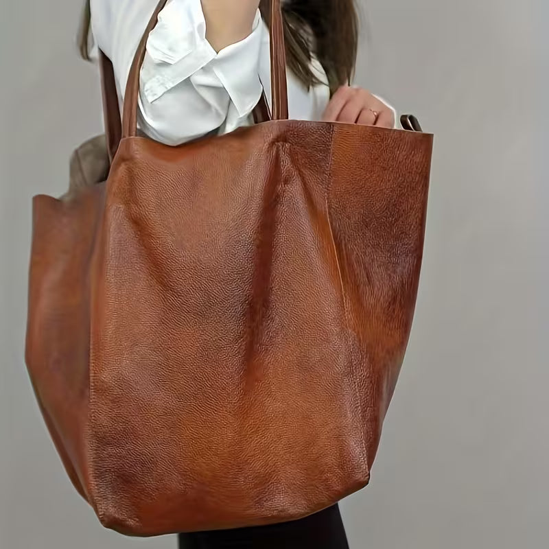 Large Soft Tote Bag for Women, Spacious Shoulder Bag
