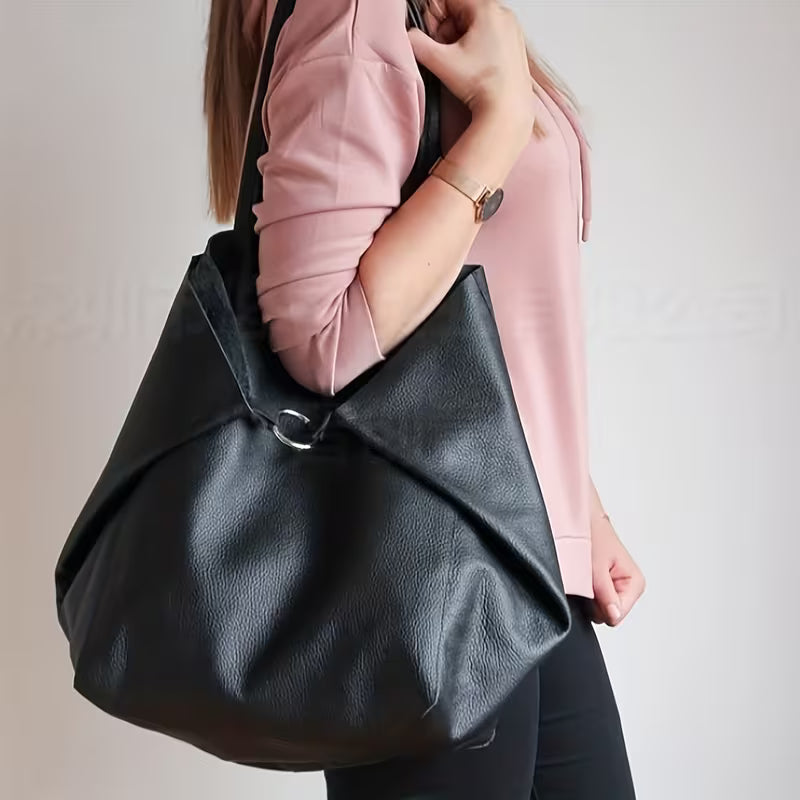 Large Soft Tote Bag for Women, Spacious Shoulder Bag