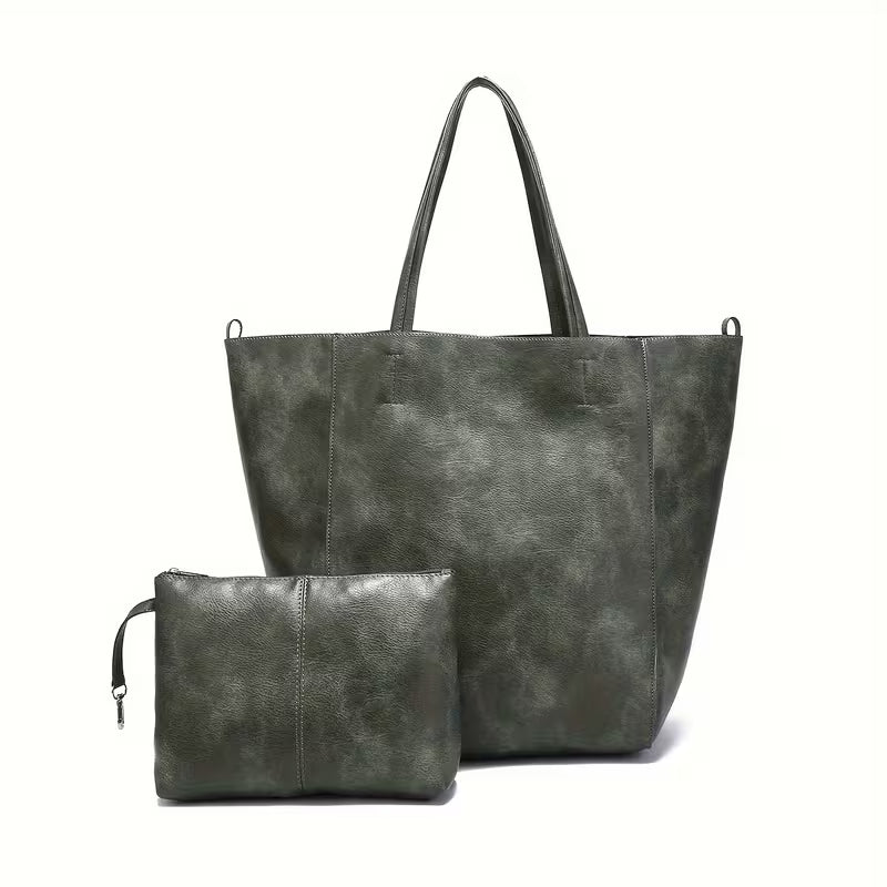 Large Soft Tote Bag for Women, Spacious Shoulder Bag