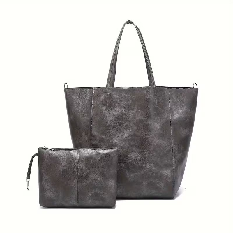 Large Soft Tote Bag for Women, Spacious Shoulder Bag