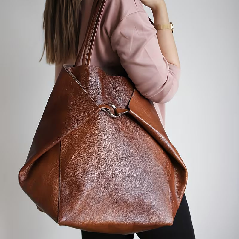 Large Soft Tote Bag for Women, Spacious Shoulder Bag